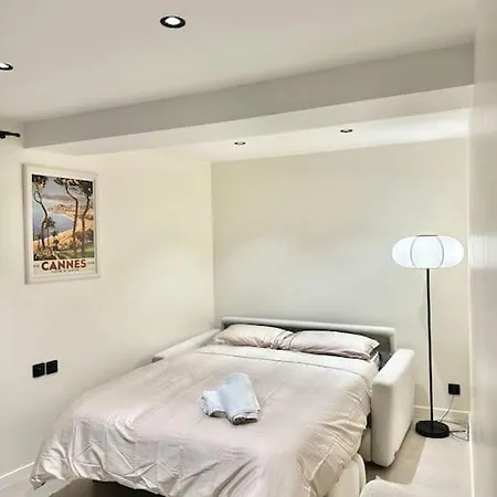 Apartment Centre A 3 Minutes Du Palais Des Festivals *